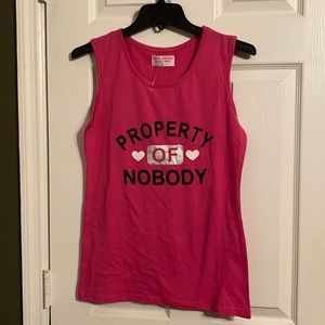 Property of nobody tank